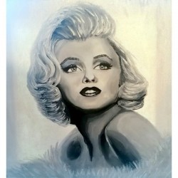 MARILYN MONROE BIANCO NERO...