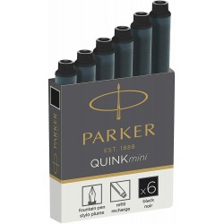 REFILL PARKER STILO NERO CF 6