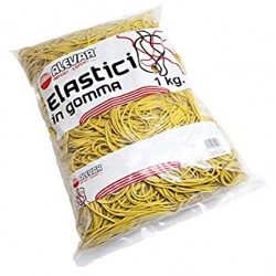 ELASTICI GIALLI 150MM 1kg